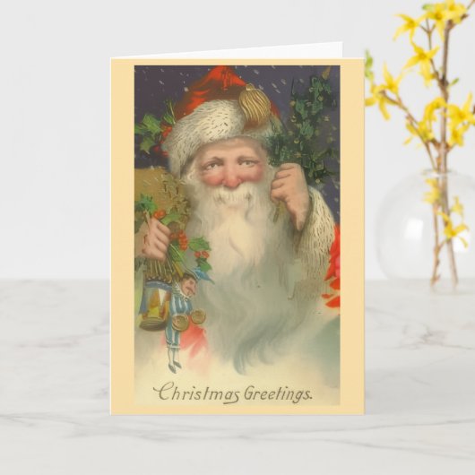 Merry Christmas Greeting Card カード (黄色い花)
