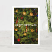 Merry Christmas Greeting Card カード (正面)