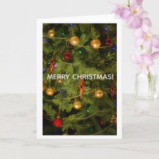 Merry Christmas Greeting Card カード