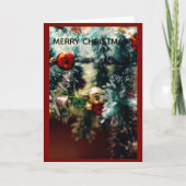 Merry Christmas Greeting Card カード (正面)
