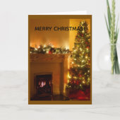 Merry Christmas Greeting Card カード (正面)