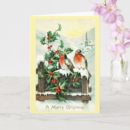 Merry Christmas Greeting Card カード (蘭)