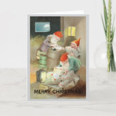 Merry Christmas Greeting Card カード (正面)