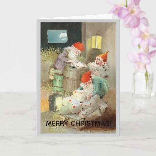 Merry Christmas Greeting Card カード (蘭)