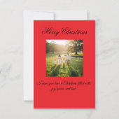 Merry Christmas Greeting Card サンキューカード (正面)