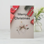 Merry Christmas greeting card シーズンカード (スタンド正面)