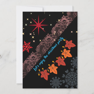 Merry Christmas Greeting Card – Festive Holiday シーズンカード