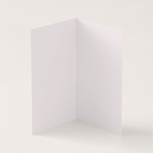 Merry Christmas Greeting Card Off-White Design (内部)