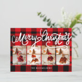 MERRY CHRISTMAS Happy Holidaysあなたの写真を追加 (スタンド正面)