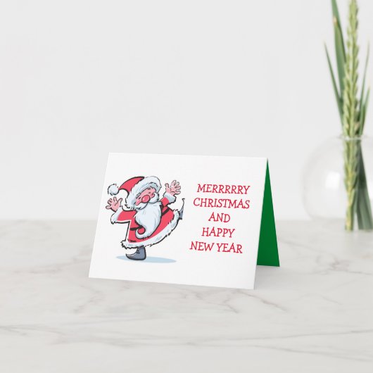 MERRY CHRISTMAS/HAPPY NEW YEAR カード (正面)