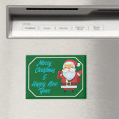 Merry Christmas & Happy New Year マグネット (インサイチュ (食洗機))