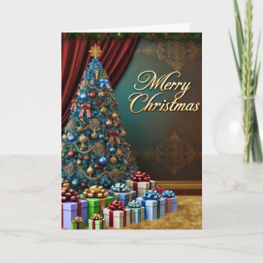 Merry Christmas & Happy New Year Card シーズンカード (正面)