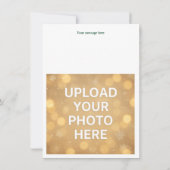 Merry Christmas Happy New Year Family Card シーズンカード (裏面)