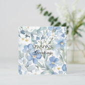 Merry Christmas Happy New Year Holiday Season カード (スタンド正面)