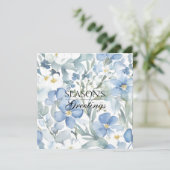 Merry Christmas Happy New Year Holiday Season Card (スタンド正面)