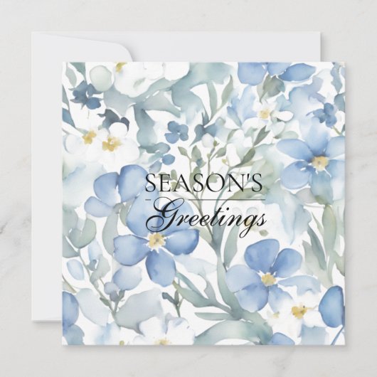 Merry Christmas Happy New Year Holiday Season Card (正面)