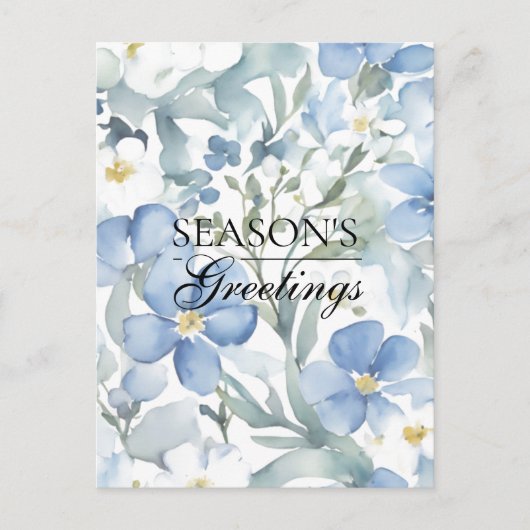 Merry Christmas Happy New Year Holiday Season Card シーズンポストカード (正面)