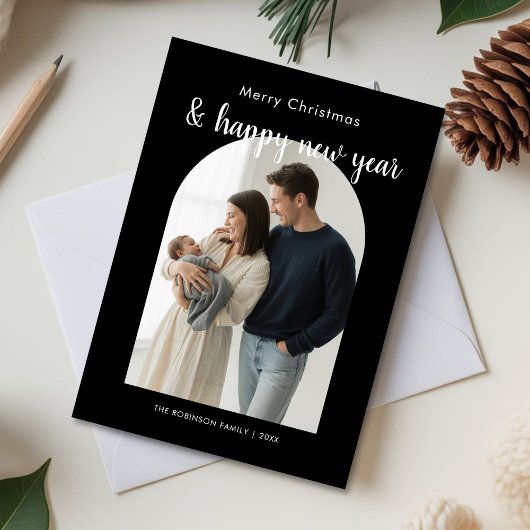 Merry Christmas & Happy New YearJoyful Family Card シーズンカード