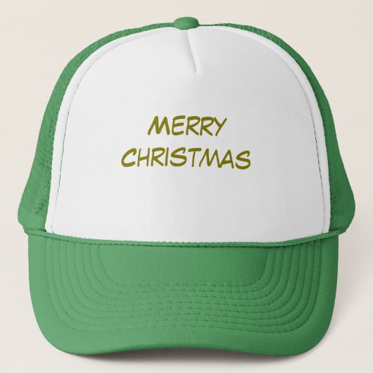 Merry Christmas Hat キャップ (正面)