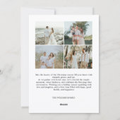 Merry Christmas Holiday Card シーズンカード (裏面)