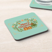Merry Christmas Holiday Coasters (Set of 6) コースター (左側)