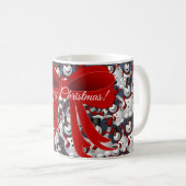Merry Christmas holiday Mug  コーヒーマグカップ (正面右)
