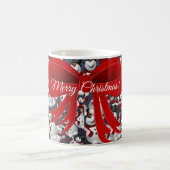 Merry Christmas holiday Mug  コーヒーマグカップ (中央)
