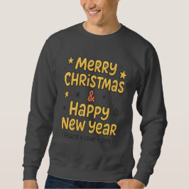Merry Christmas Holiday & New Year Gift Sweatshirt スウェットシャツ