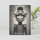 Merry Christmas Humor Santa Holidays greeting  シーズンカード (スタンド正面)