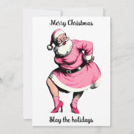 Merry Christmas Humor Santa | Holidays greeting  シーズンカード