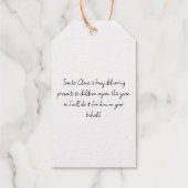 Merry Christmas in 8 langs and Happy Holiday ギフトタグ (裏面)