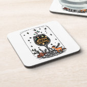 Merry Christmas in a Wine Glass コースター (左側)