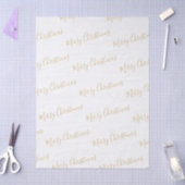 Merry Christmas in Gold, or Your Message 薄葉紙 (クラフト)