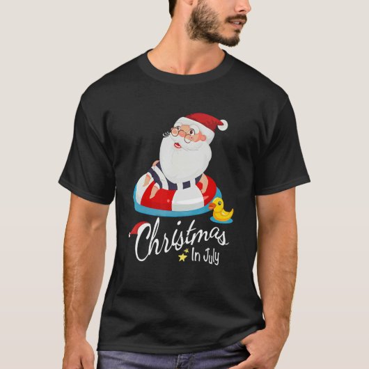 Merry christmas in July Tシャツ (正面)