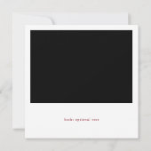 Merry Christmas Instant Photo 1-2フォトカード (裏面)