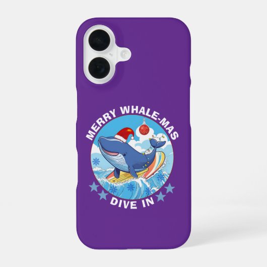 Merry Christmas iPhone 16ケース (裏面)