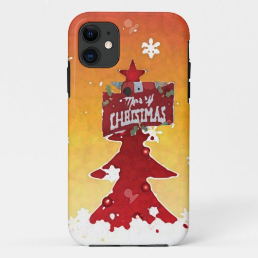 Merry Christmas iphone 5 Case-Mate iPhoneケース (裏面)