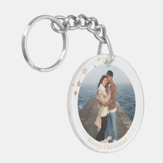 Merry Christmas Keychain キーホルダー (正面左)
