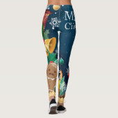 Merry Christmas Leggings – Festive Cheer from Top  レギンス (裏面)