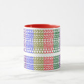 MERRY CHRISTMAS LETTERING  マグカップ (中央)