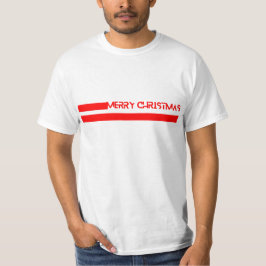 MERRY CHRISTMAS LINES Tシャツ