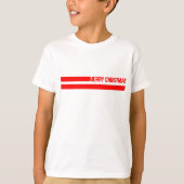 merry christmas lines tシャツ (正面)