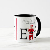 Merry Christmas Little Elf Baby Christmas Gift マグカップ (正面右)