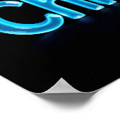 Merry Christmas Luxury Typography Poster Paper H50 ポスター (角)