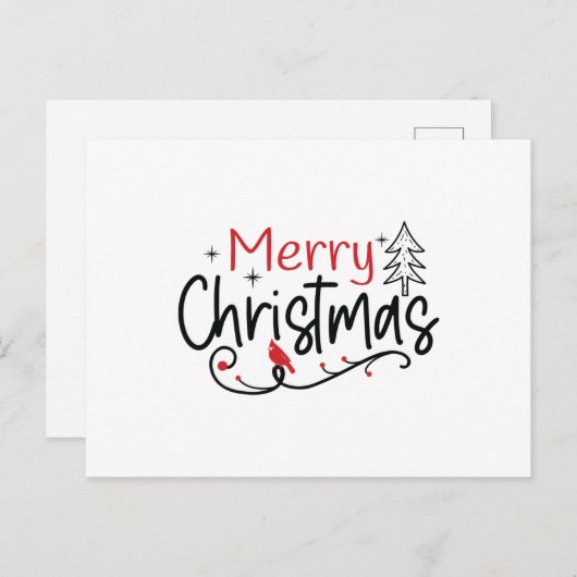 Merry Christmas Magic ポストカード (正面/裏面)