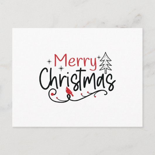 Merry Christmas Magic ポストカード (正面)