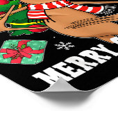 Merry Christmas Marcus The Worm Funny Unhinged Mem ポスター (角)