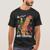 Merry Christmas Marcus The Worm Funny Unhinged Mem Tシャツ (正面)