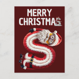 Merry CHristmas minions シーズンポストカード