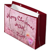 Merry Christmas Mom, from Bumpデザイン ラージペーパーバッグ (正面アングル)